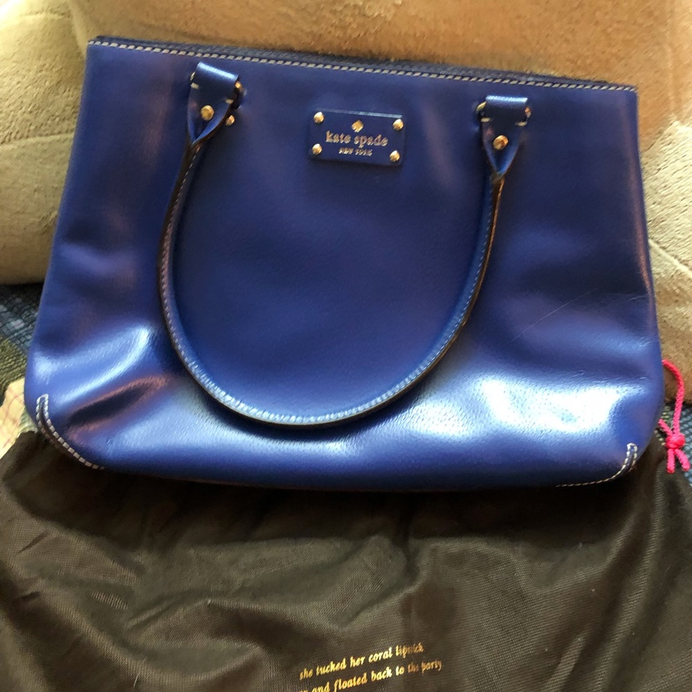 Kate Spade Blue Satchel